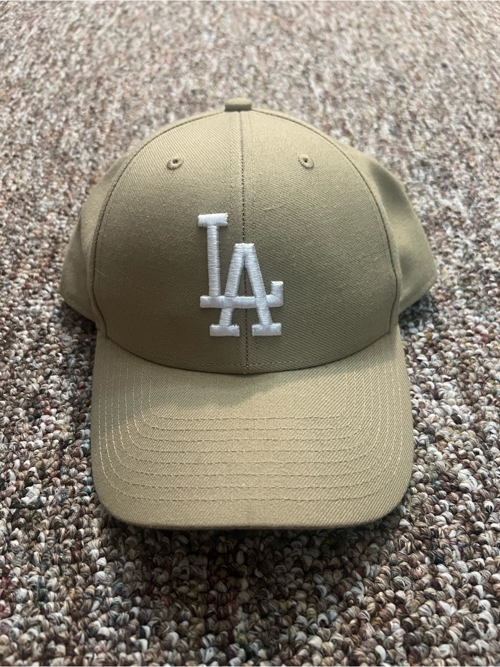 Los Angeles Dodgers MLB Tan 47 Adjustable SnapBack Baseball One Size Cap Hat
